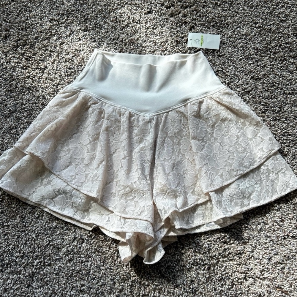 NWT Aerie Offline Lace Shorts